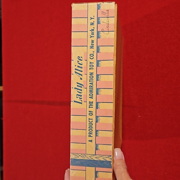 LADY ALICE The Admiration Toy Co. 50s 'Cinderella' NIB Vintage movable head eyes - Picture 10 of 13